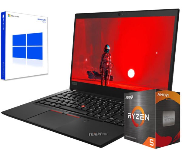 Lenovo ThinkPad T495 - Ryzen 5 Pro, 16GB RAM, 256GB SSD, 14" FHD, Windows 11 Pro, 30 Days Warranty, refurbished laptop, used laptop